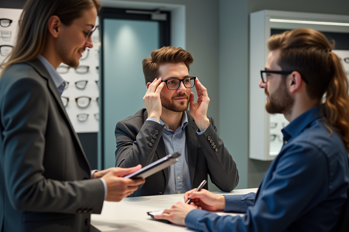 opticien lunettes